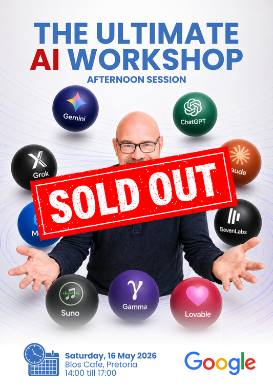The Ultimate AI Workshop - 16 May 2026 | 2PM