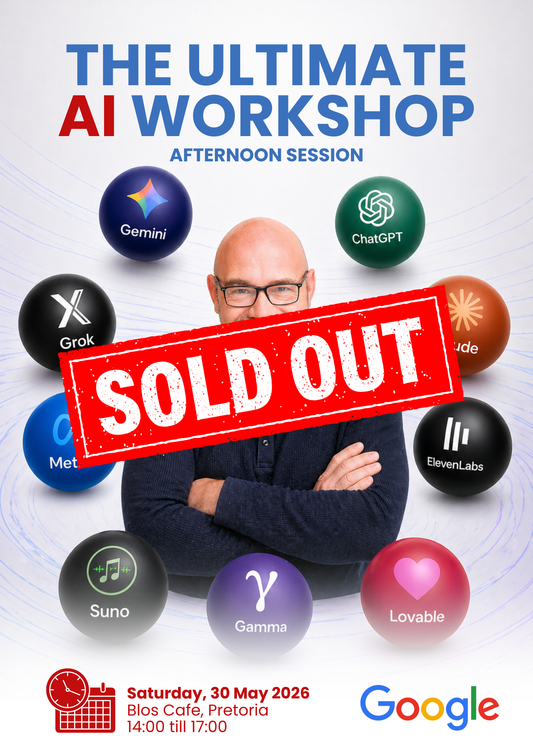 The Ultimate AI Workshop - 30 May 2026 | 2PM
